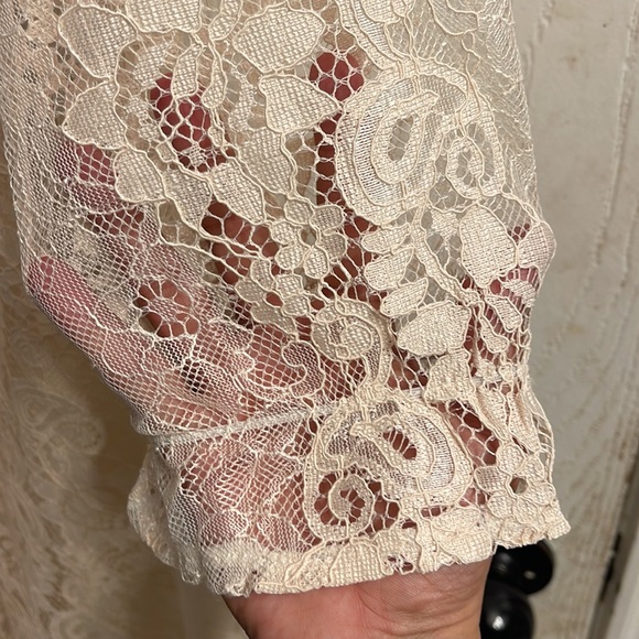 Girls boho casual lace dress size 10/12 - Picture 3 of 8